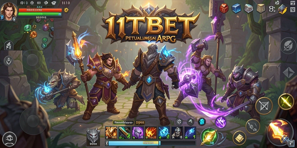 Screenshot gameplay 11TBET menampilkan pertarungan menarik dan grafis yang indah.