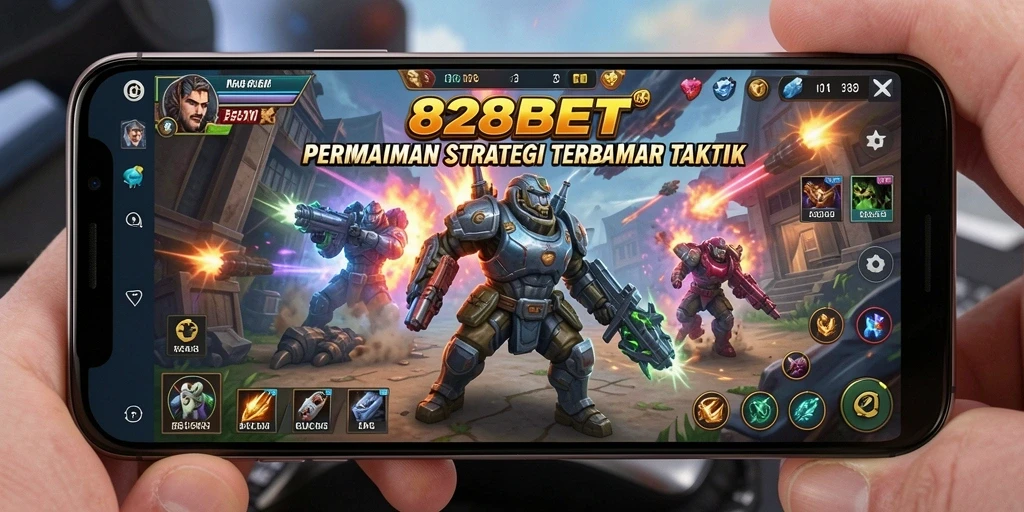 Tangkapan layar 828BET menampilkan pertempuran strategi yang mendebarkan dengan karakter yang beraksi.