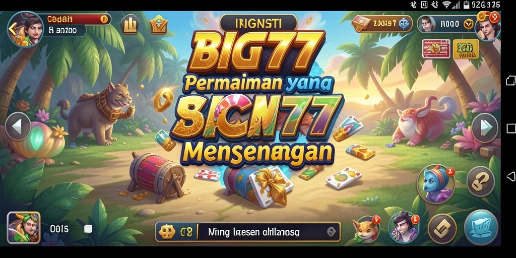 Tangkapan layar permainan BIG777 menunjukkan gameplay yang seru dan menghibur.