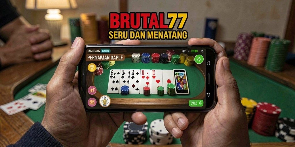 Tampilan gameplay seru dan interaktif dalam BRUTAL77.