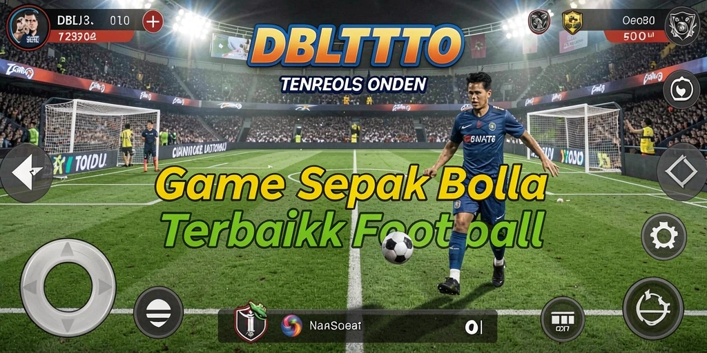 Tangkapan layar DBLTOTO menampilkan aksi seru dalam pertandingan sepak bola.