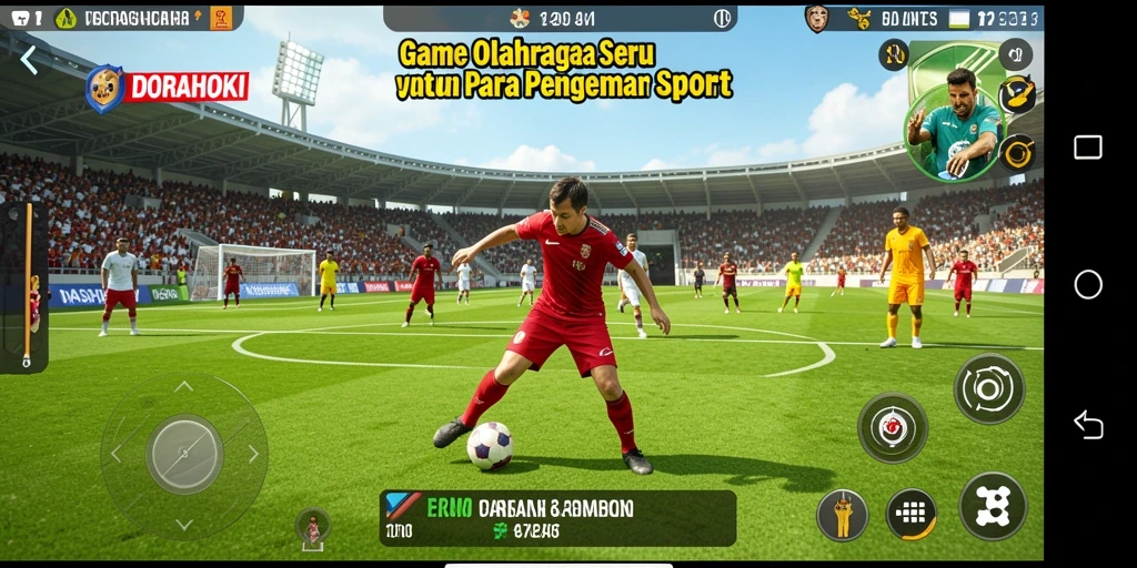 Gameplay seru dan kompetitif dalam DORAHOKI yang menarik.
