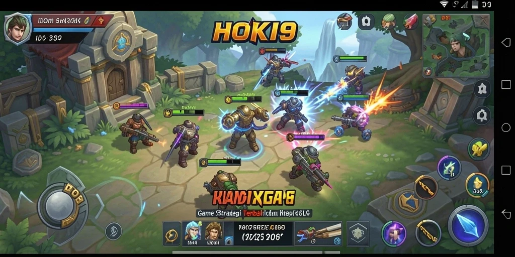 Tampilan menakjubkan HOKI9 dengan aksi strategi SLG yang seru.
