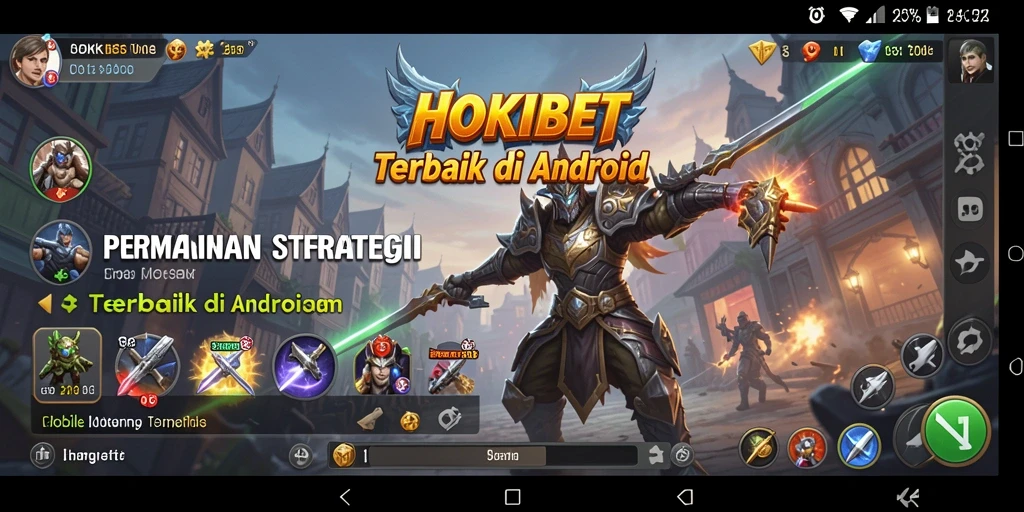 Tampilan gameplay HOKIBET yang mendalam dan menantang.