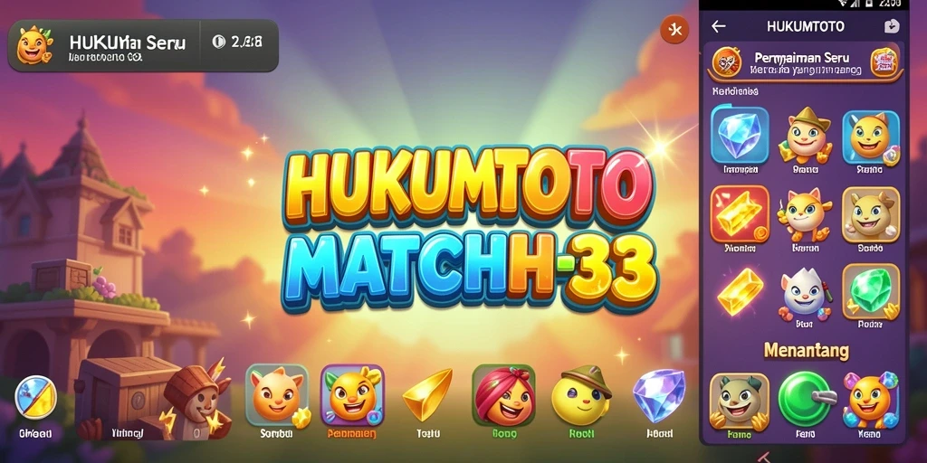 Tampilan menarik dari gameplay HUKUMTOTO yang mengasyikkan.