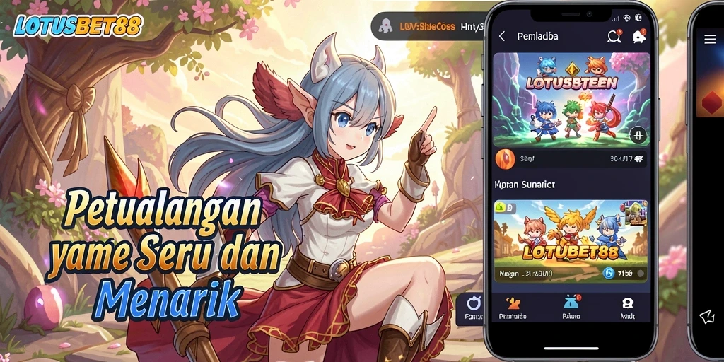 Gameplay seru dan karakter anime yang menarik di LOTUSBET88.