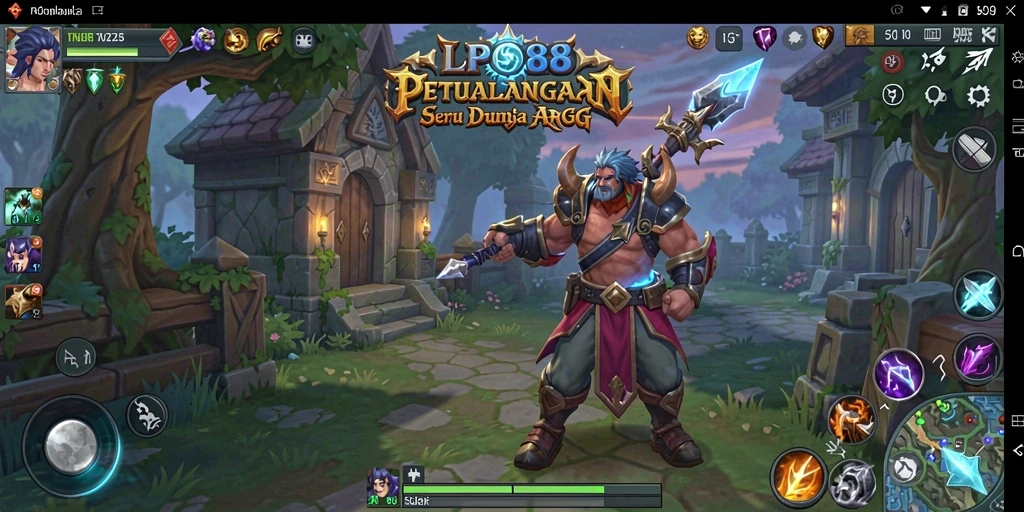 Tampilan penuh aksi dalam LPO88 menunjukkan pertarungan ARPG yang mendebarkan.