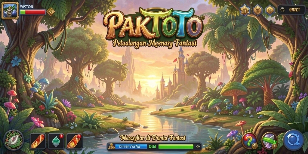 Tampilan epik pertarungan dalam PAKTOTO dengan karakter menakjubkan.