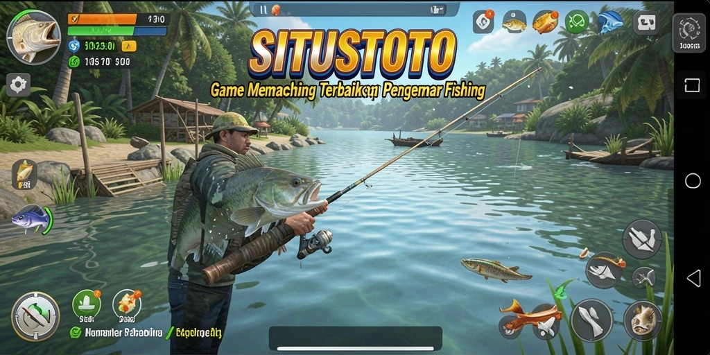 Tangkapan ikan besar di game SITUSTOTO saat bermain.