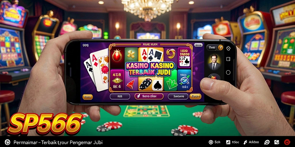 Tampilan gameplay SP666 menampilkan suasana Kasino yang nyata dan seru.