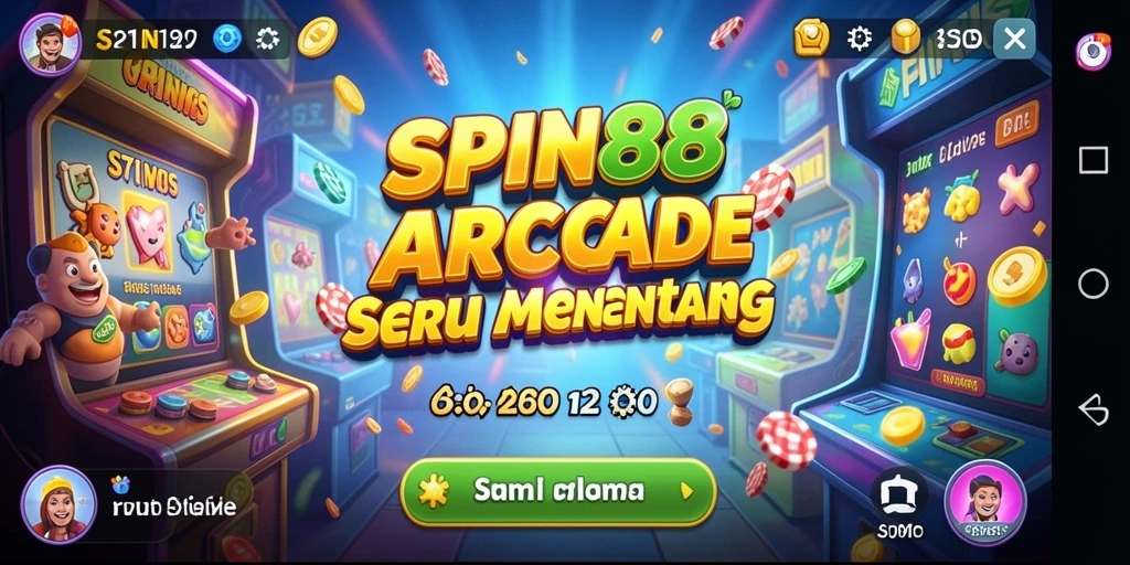 Tampilan permainan SPIN88 dengan tingkat kesulitan yang menantang.