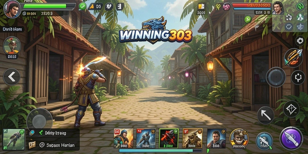 Tampilan antarmuka WINNING303 yang intuitif dan fungsional.