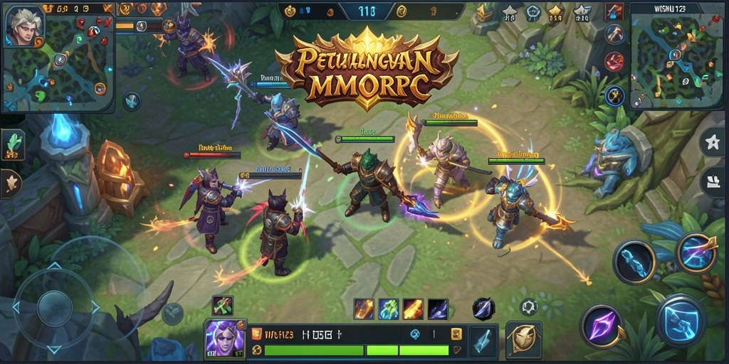 Tangkapan layar menunjukkan aksi seru dalam game WISNU123 yang menarik.