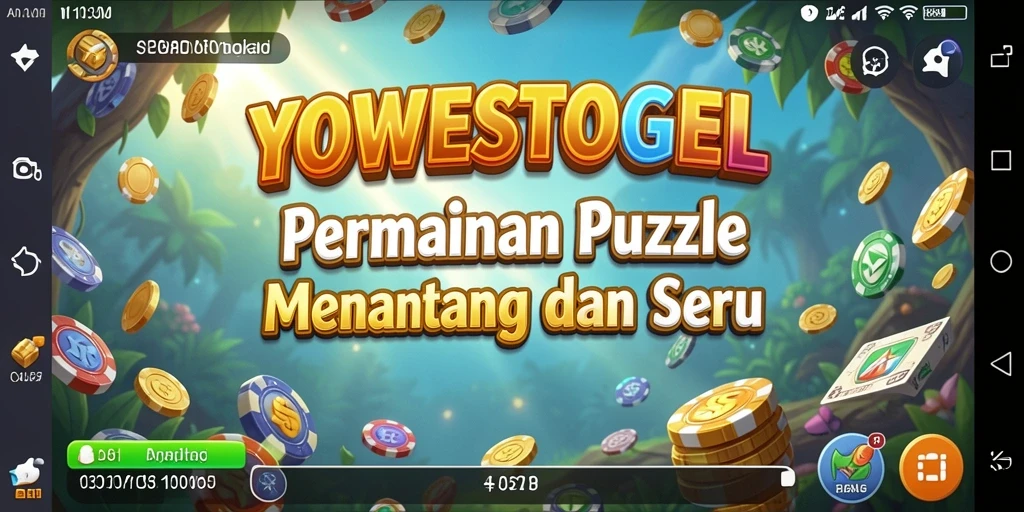Tangkapan layar gameplay menarik YOWESTOGEL yang menunjukkan tantangan puzzle.