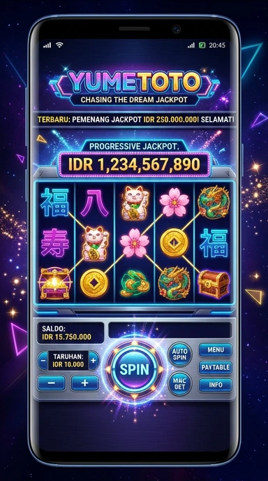 Screenshot mengenai variasi aplikasi di yumetoto.